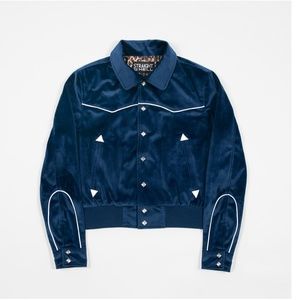 Blue Velvet Jacket